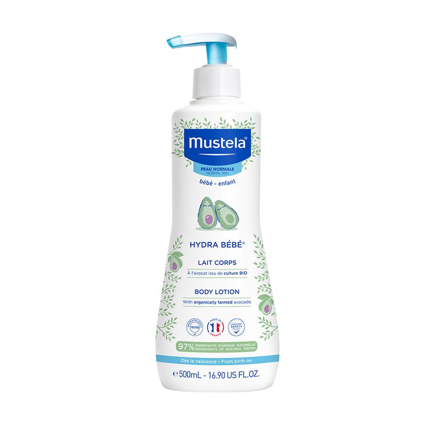 Mustela Loção Hidratante Hydra Bébé Bebê Pele Normal 500ml