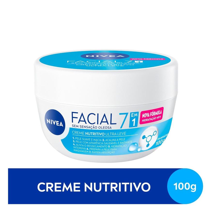 Nivea Creme Facial Nutritivo 100g