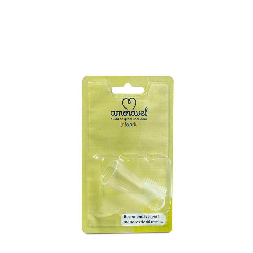 Amoravel Escova Dental Amorável Baby Massageador 1 Unidade