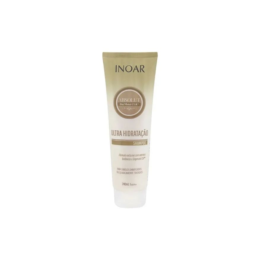 Inoar Shampoo Absolut Daymoist CLR Ultra Hidratação 240ml