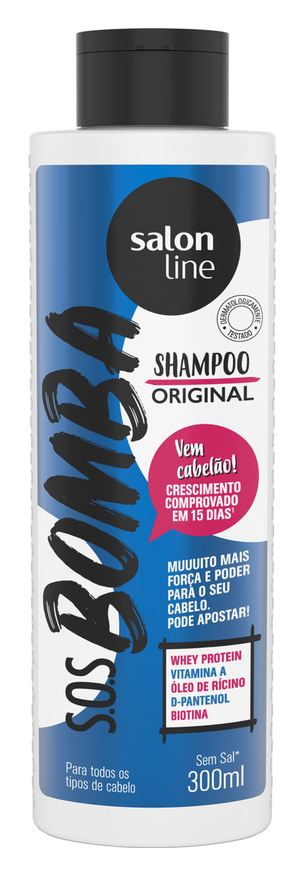 Salon Line Shampoo SOS Bomba Original 300ml