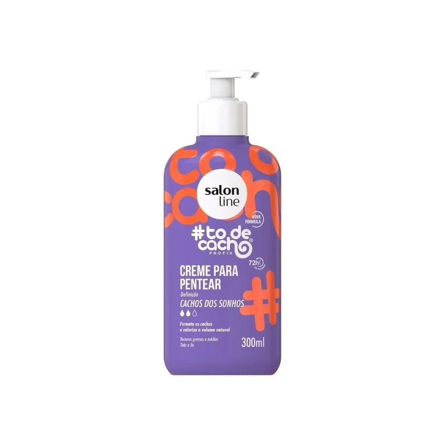 Salon Line Creme de Pentear #todecacho Cachos dos Sonhos 300ml