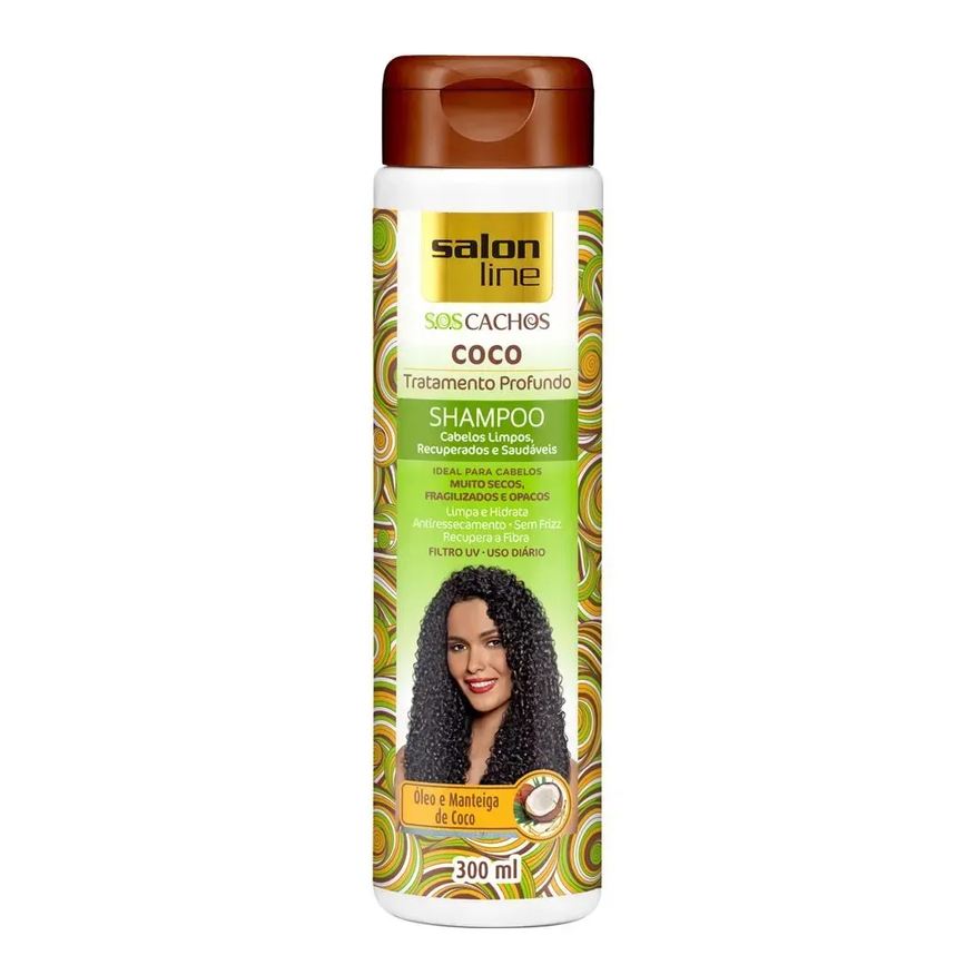 Salon Line Shampoo SOS Cachos Coco 300ml