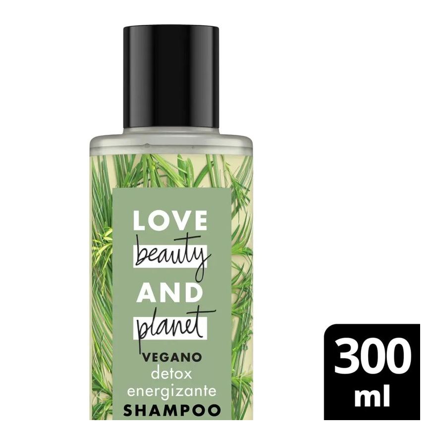 Love Beauty And Planet Shampoo Love Beauty & Planet Detox Energizante Vegano 300ml