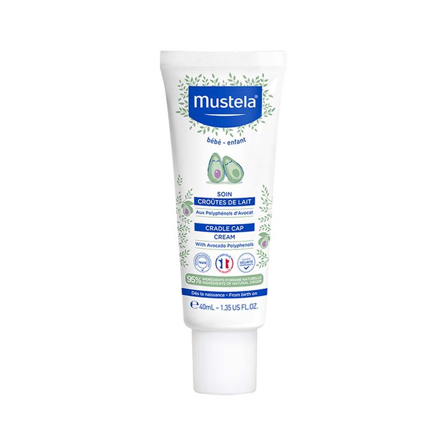 Mustela Creme para Crosta Láctea Stelaker Bebê Hipoalergênico 40ml