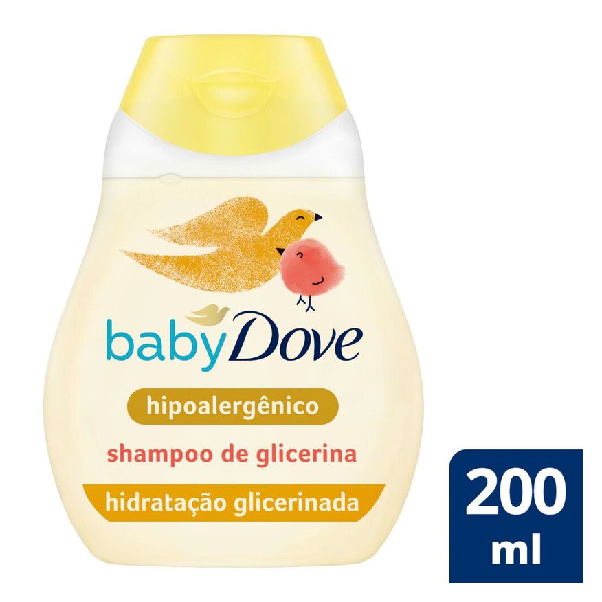 Dove Shampoo Infantil Baby Hidratação Glicerinada 200ml