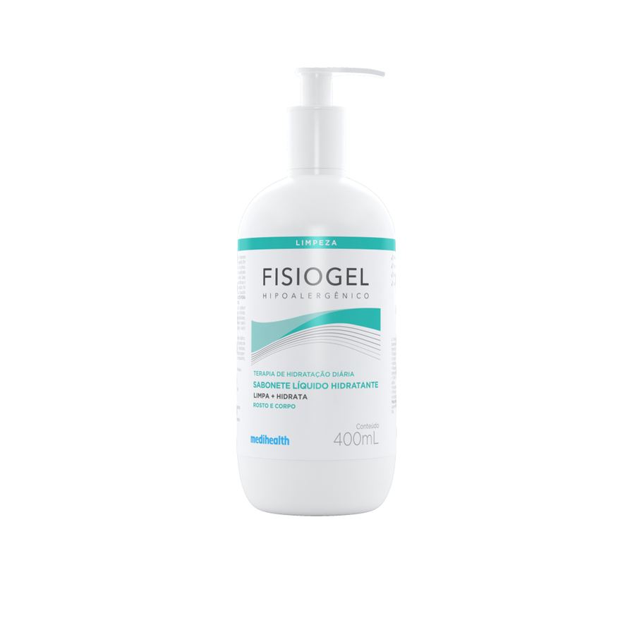 Fisiogel Sabonete Líquido Terapia de Hidratação Diária 400ml
