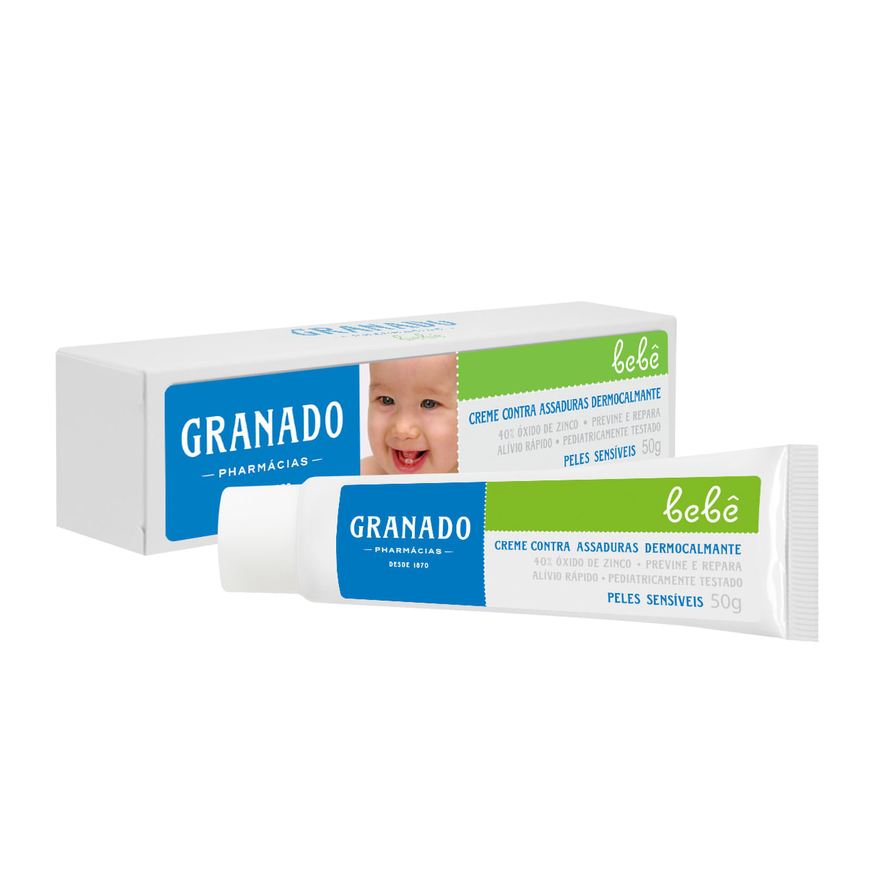 Granado Pomada para Assadura Bebê Pele Sensível 50g