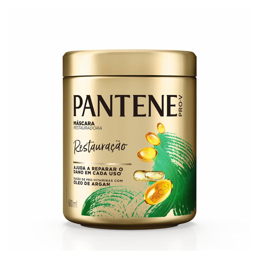 Pantene Máscara de Tratamento Pro-V Restauração Óleo de Argan 600ml