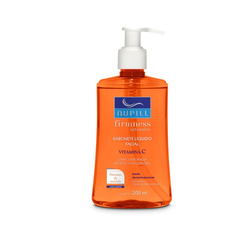 Nupill Sabonete Líquido Facial Vitamina C 200ml
