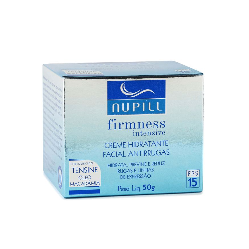 Nupill Creme Facial Firmness Intensive Hidratante Antirrugas FPS 15 50g