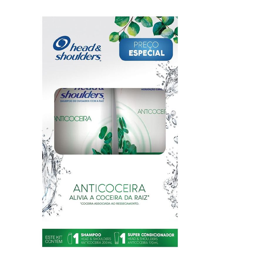 Head & Shoulders Shampoo Cuidados Com A Raiz Anticoceira 200ml + Super Condicionador 170ml