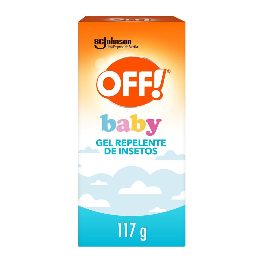 Off Repelente OFF! Baby Sem Perfume Gel 117g