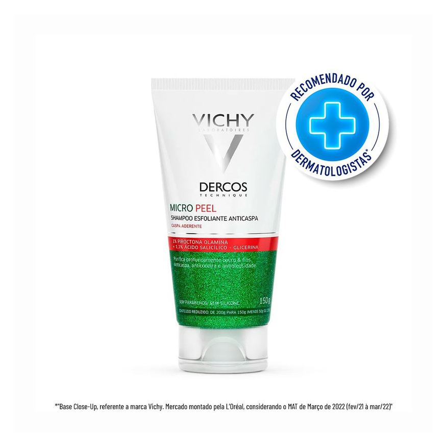 Dercos Shampoo Anticaspa Vichy Micro Peel 150ml
