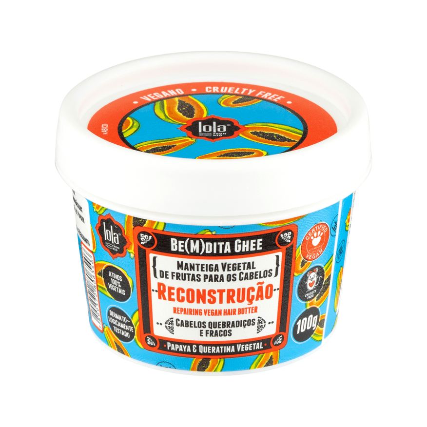 Lola Máscara Capilar Be(M)dita Ghee Reconstrução 100g