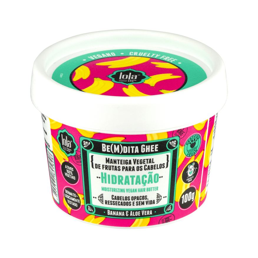 Lola Máscara Capilar Be(M)dita Ghee Hidratação 100g
