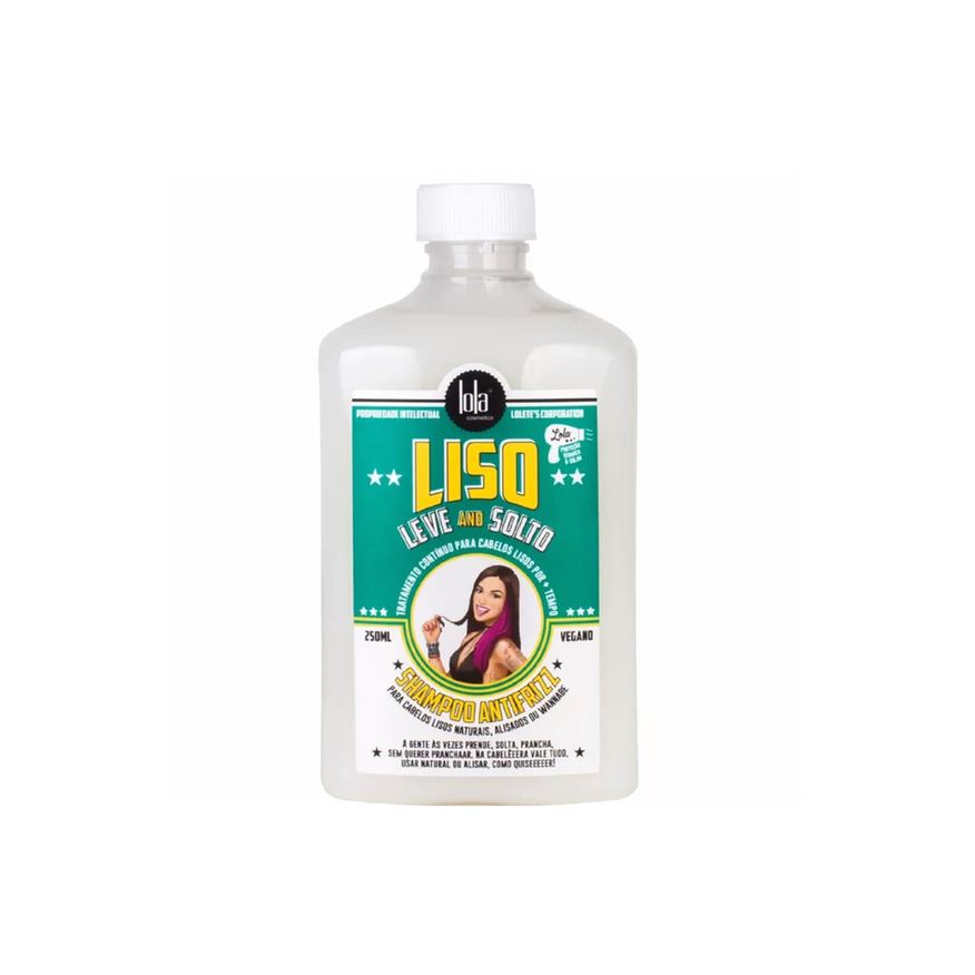 Lola Shampoo Liso, Leve e Solto Anti Frizz 250ml