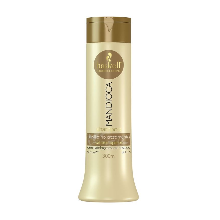 Haskell Shampoo Mandioca Crescimento e Hidratação 300ml