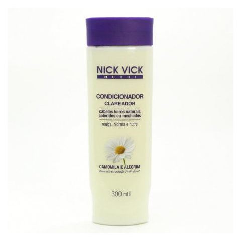 Nick Vick Condicionador Nutri Clareador Camomila E Alecrim 300ml