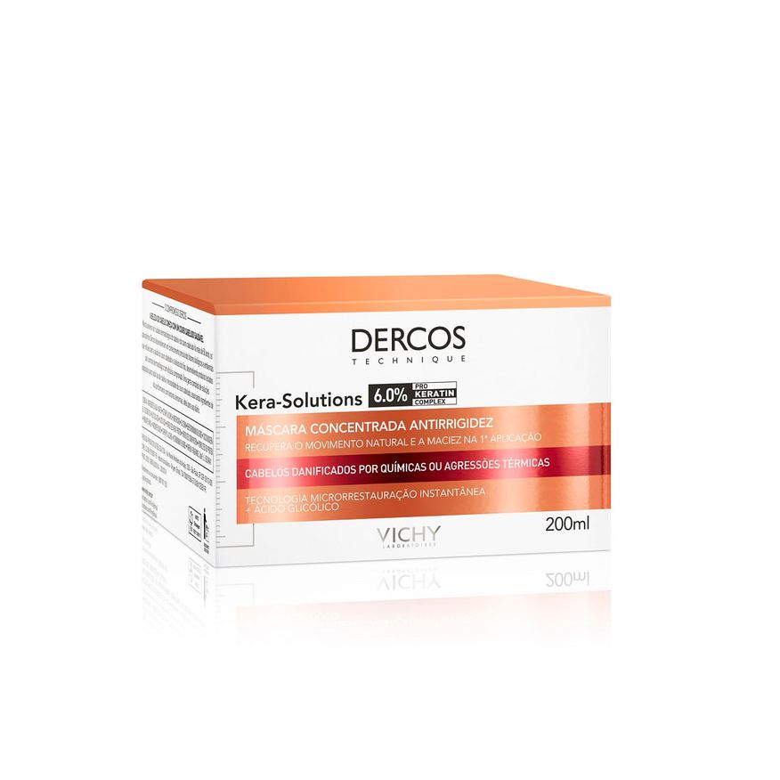 Dercos Máscara Capilar Vichy Kera-Solutions Antirrígide 200ml