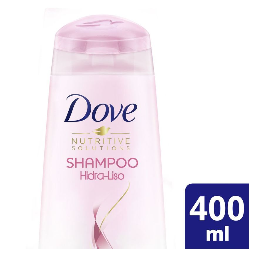 Dove Shampoo Hidra-Liso + Hialurônico 400ml