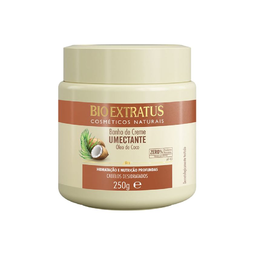 Bio Extratus Máscara Capilar Óleo de Coco Umectante 250g