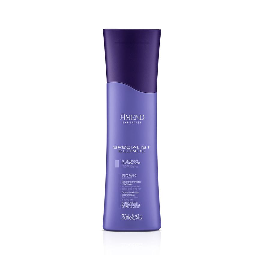 Amend Shampoo Specialist Blonde Matizador 250ml