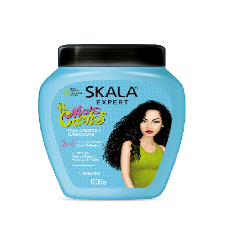 Skala Creme de Tratamento Capilar Expert Mais Cachos 2 em 1 1kg