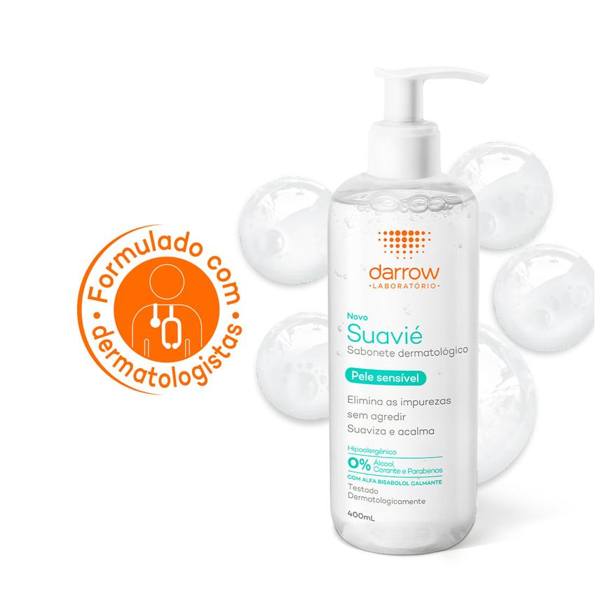 Suavie Suavié Sabonete Dermatológico Para Pele Sensível 400ml