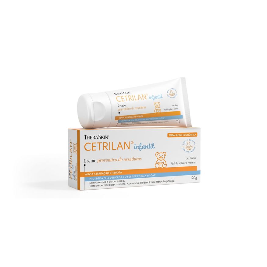 Cetrilan Pomada para Assadura Creme Protetor 120g