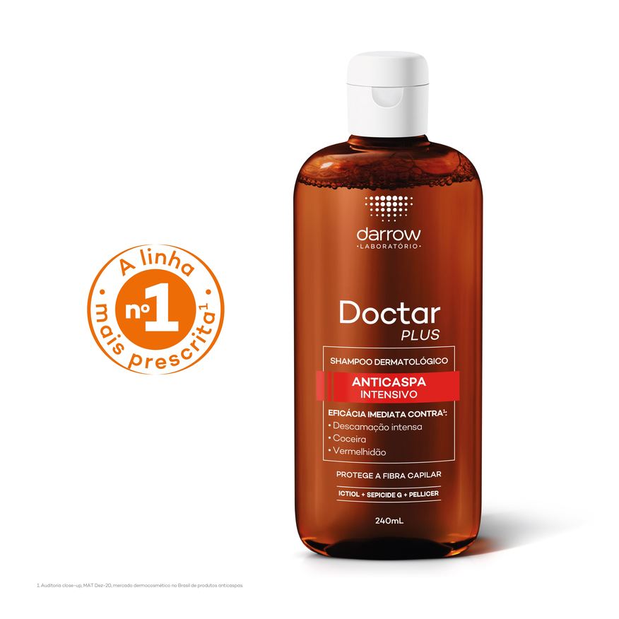 Doctar Shampoo Anticaspa Intensivo Plus 240ml