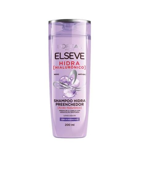 Elseve Shampoo Hidra Hialurônico Hidra Preenchedor 200ml