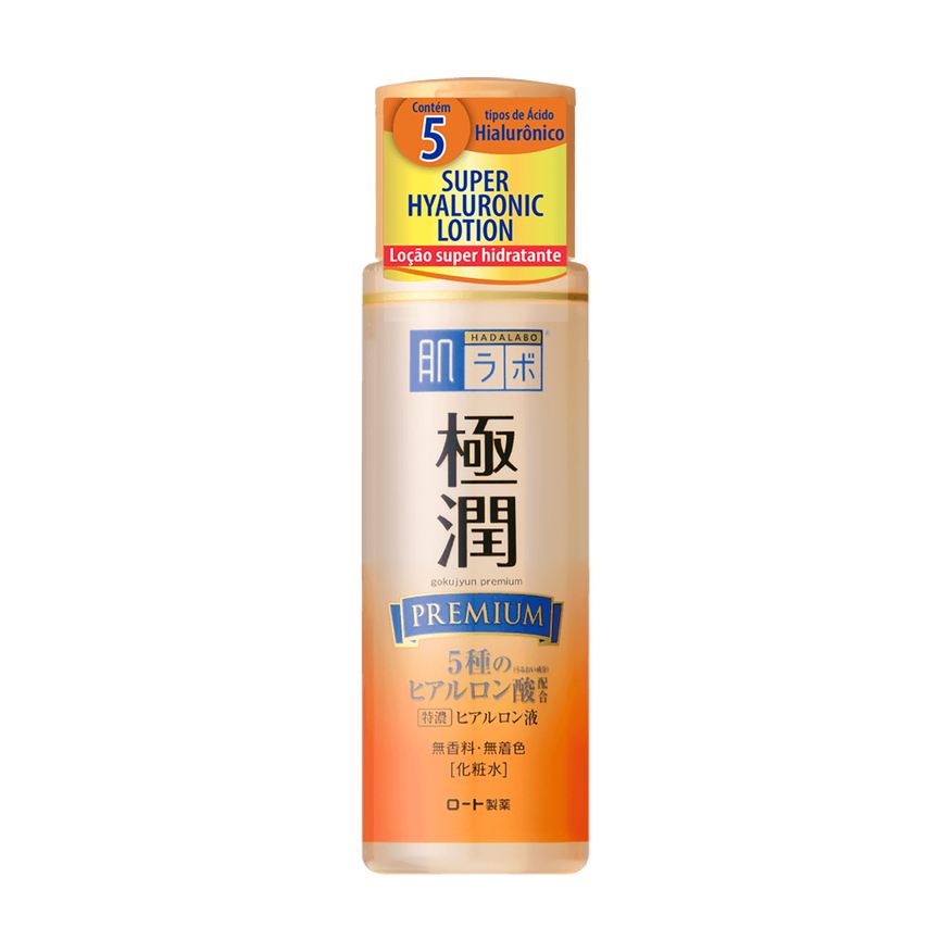 Rohto Mentholatum Hidratante Facial Hada Labo Gokujyun Premium com Super Ácido Hialurônico 170ml