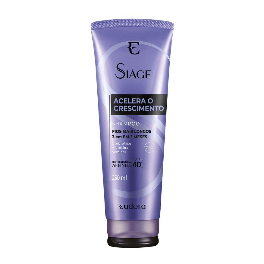 Eudora Shampoo Siàge Acelera o Crescimento 250ml