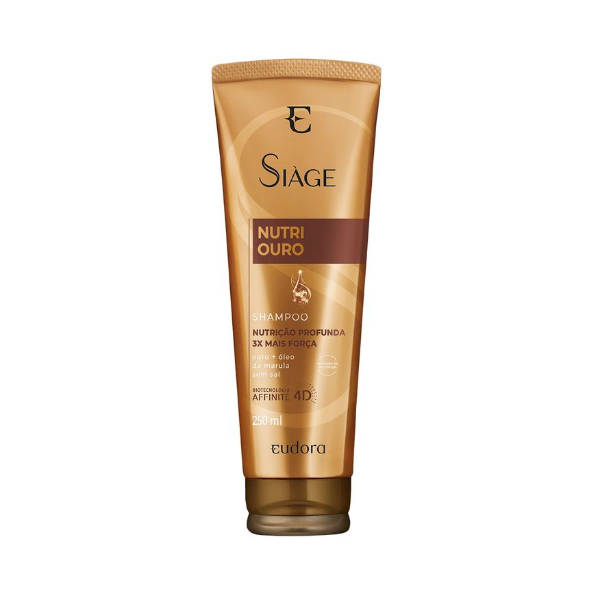 Eudora Shampoo Siage Nutri Ouro 250ml