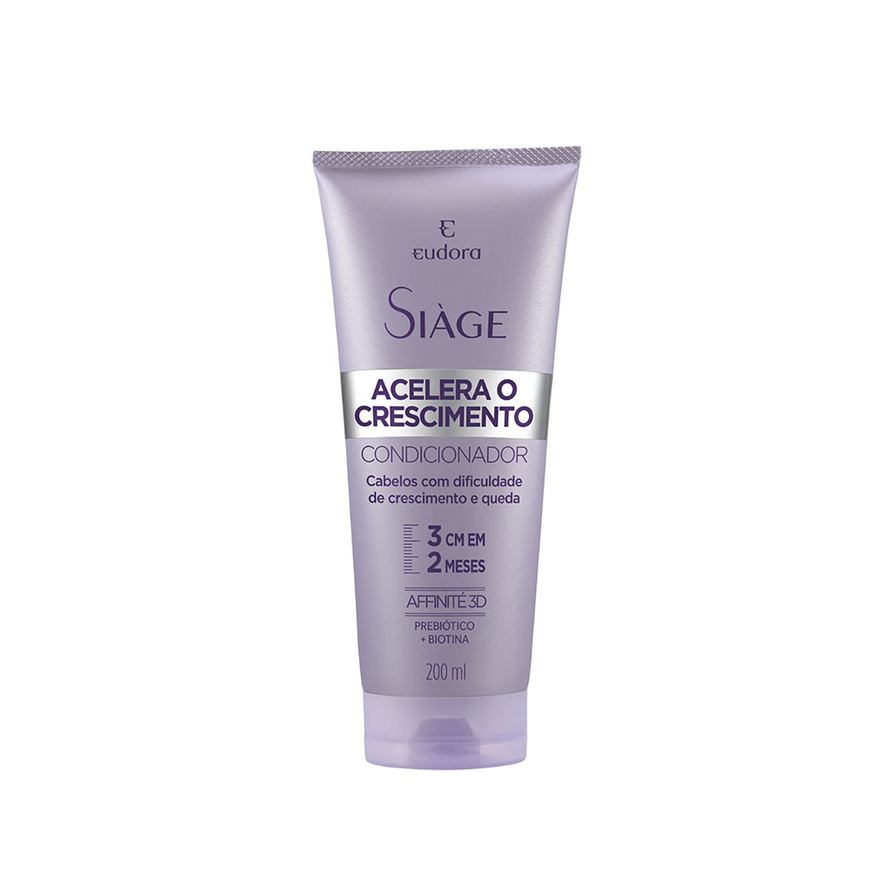 Siage Condicionador Eudora Siàge Acelera o Crescimento 200ml