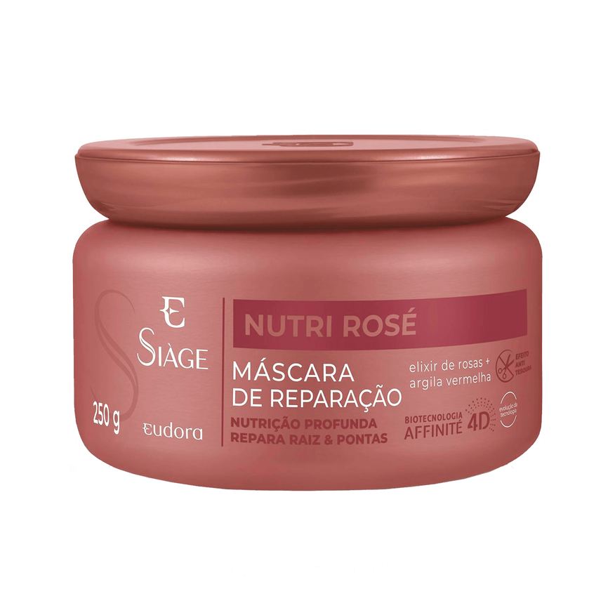 Eudora Máscara Capilar Siàge Nutri Rosé 250g