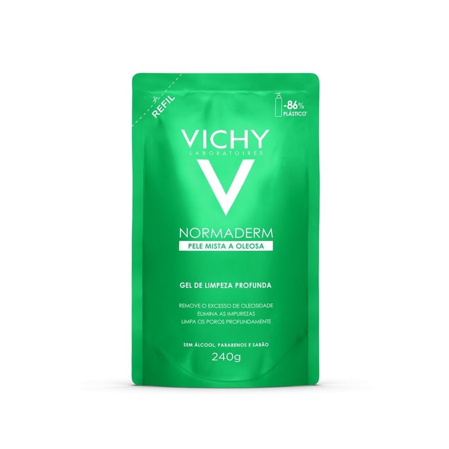 Normaderm Gel de Limpeza Facial Vichy Antioleosidade 240g
