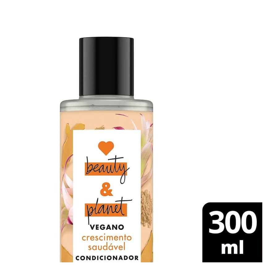 Love Beauty And Planet Condicionador Love Beauty & Planet Crescimento Saudável Vegano 300ml
