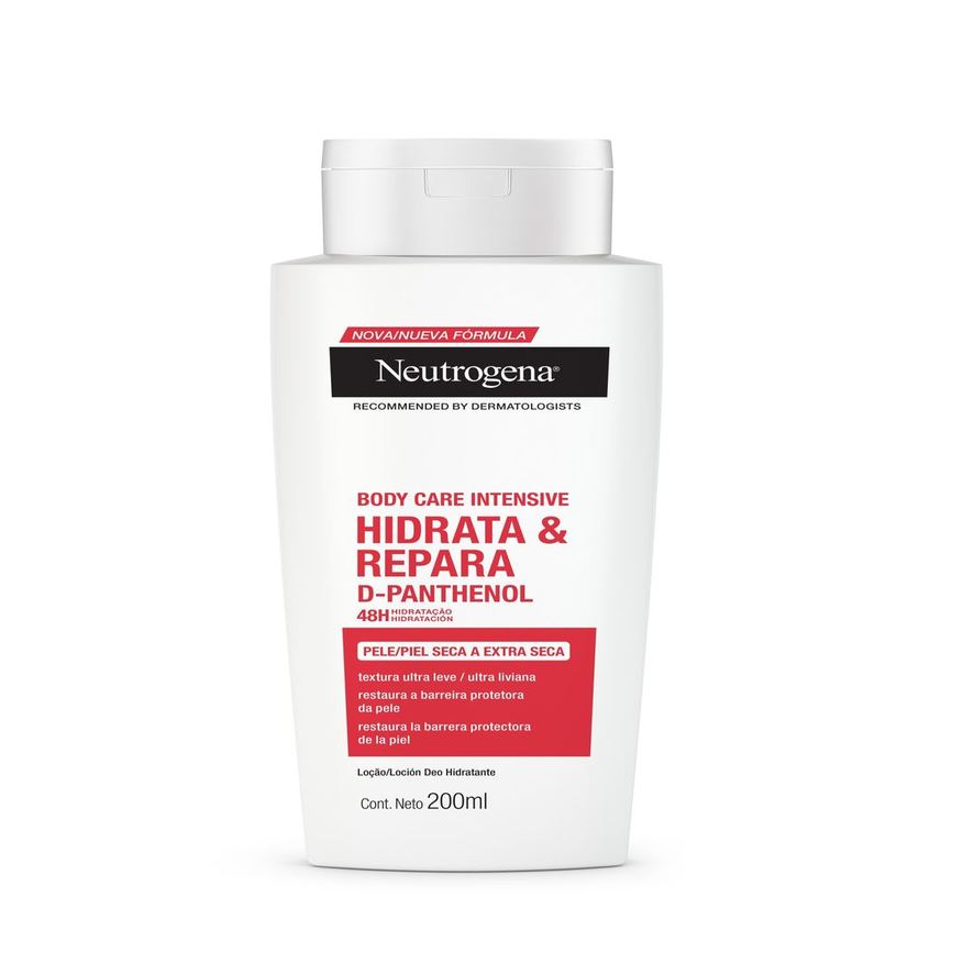 Neutrogena Loção Corporal Body Care Intensive Hidrata e Repara 200ml