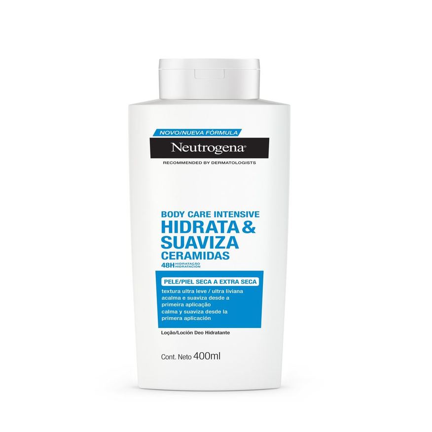 Neutrogena Loção Corporal Body Care Intensive Hidrata e Suaviza com Ceramidas 400ml