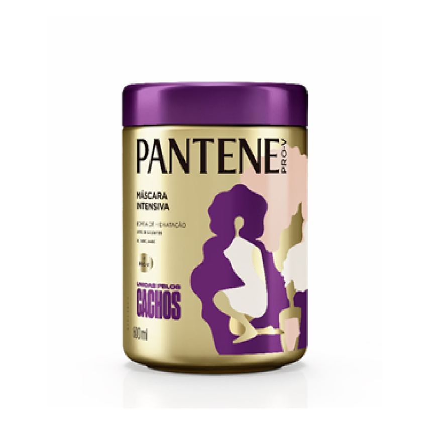 Pantene Máscara Intensiva Unidas Pelos Cachos 600ml