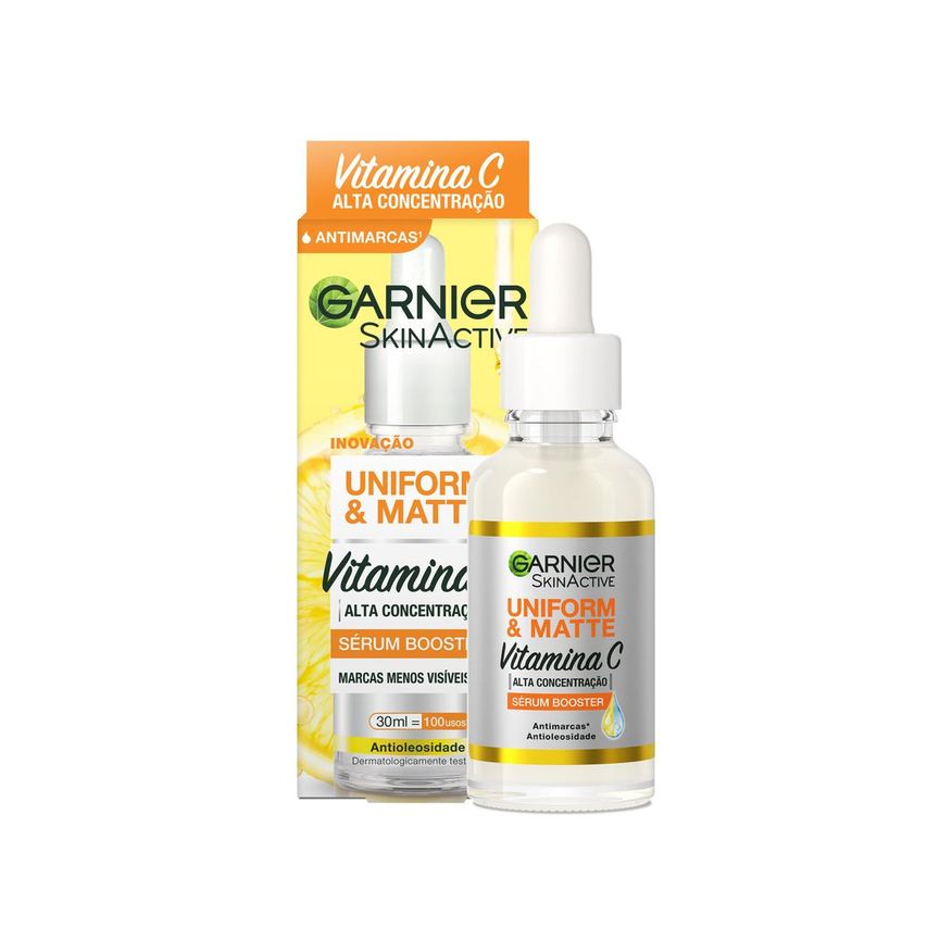 Garnier Sérum Facial Uniform & Matte Antimarcas com Vitamina C 30ml
