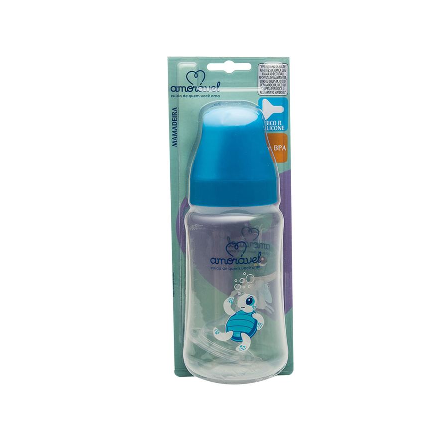 Amoravel Mamadeira Amorável Big Zoo Silicone Masculina 330ml