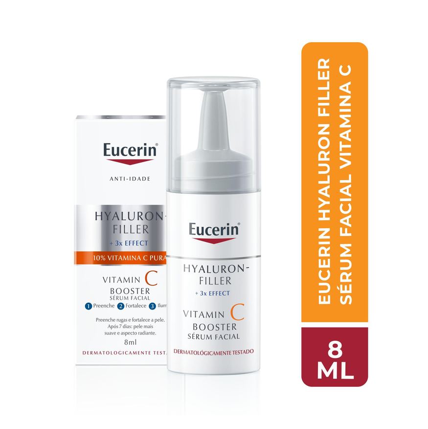 Eucerin Sérum Facial Hyaluron-Filler Vitamina C Antirrugas 8ml