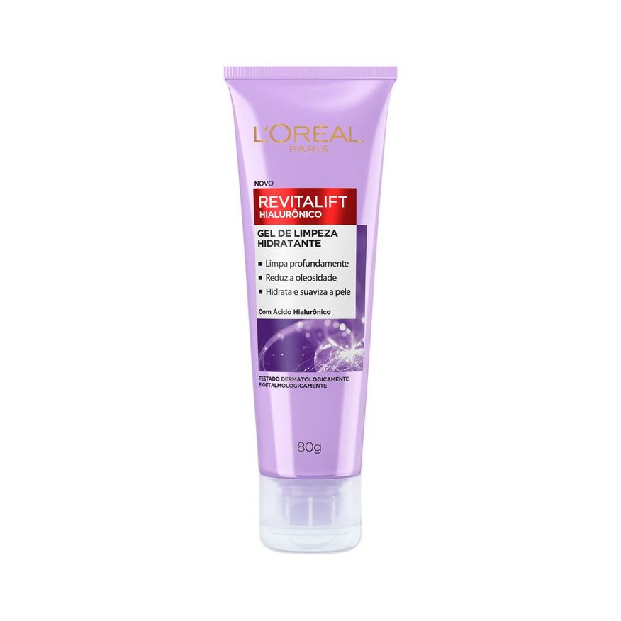 Loreal Paris Gel de Limpeza Facial L'Oréal Paris Revitalift Hialurônico Anti Idade 80g