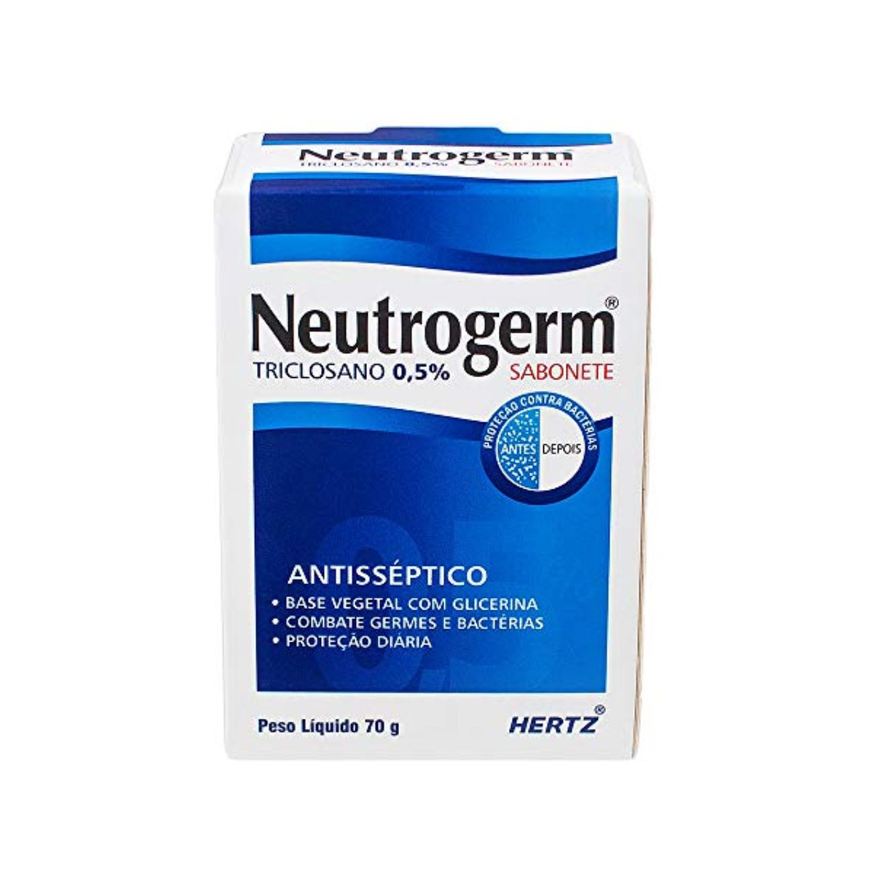 Neutrogerm Sabonete em Barra Facial Antisséptico 0,5% 70g