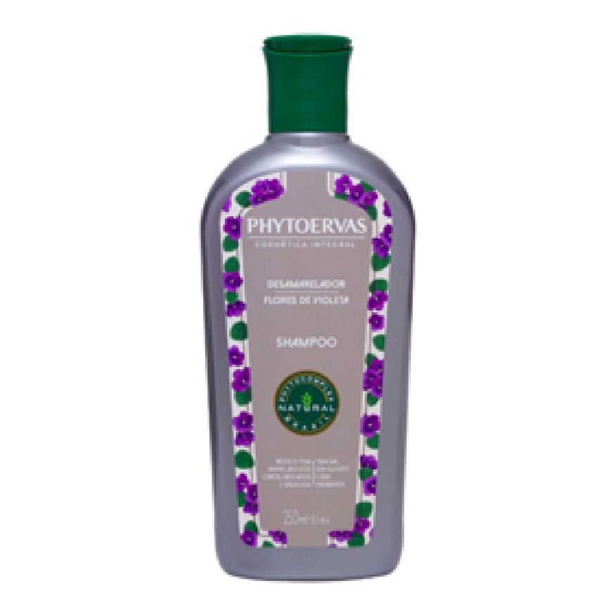 Phytoervas Shampoo Flores de Violeta Desamarelador 250ml