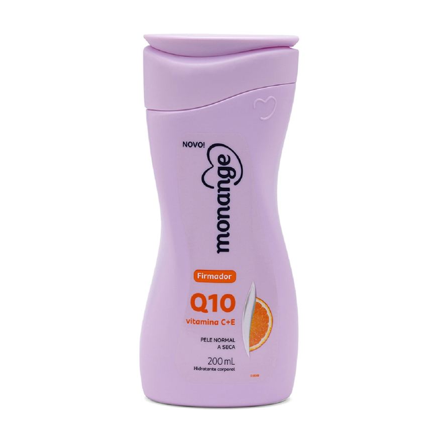 Monange Loção Corporal Q10 com Vitamina C e E Firmadora 200ml