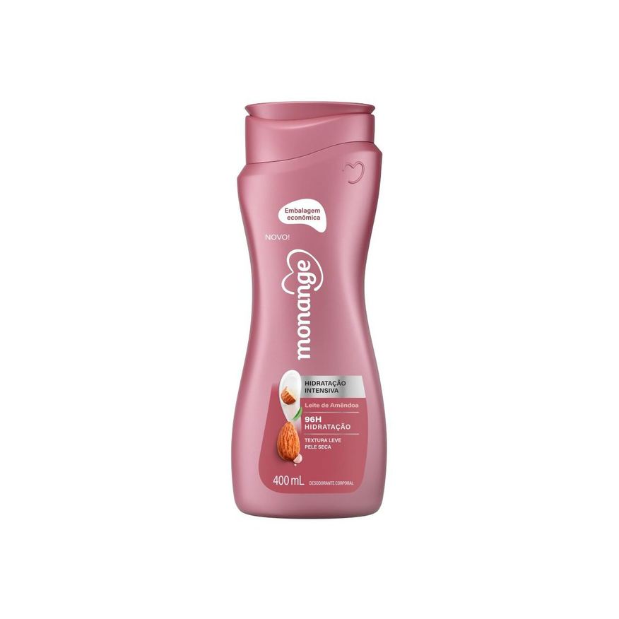 Monange Hidratante Leite de Amêndoas Hidratação Intensiva com Ação Desodorante 400ml